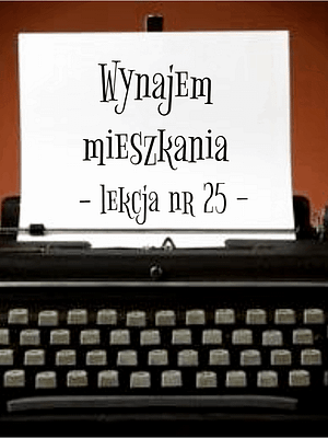 25 Lekcja wynajem mieszkania po rosyjsku